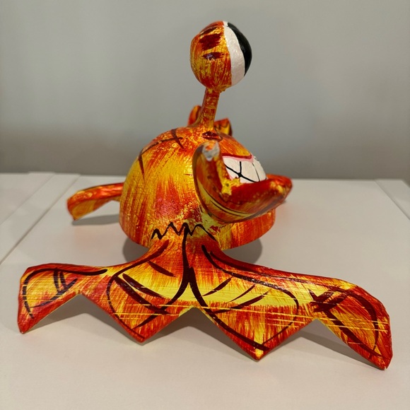 Handmade Crab Cute Figure Statue Decor Handcrafted - Picture 3 of 13